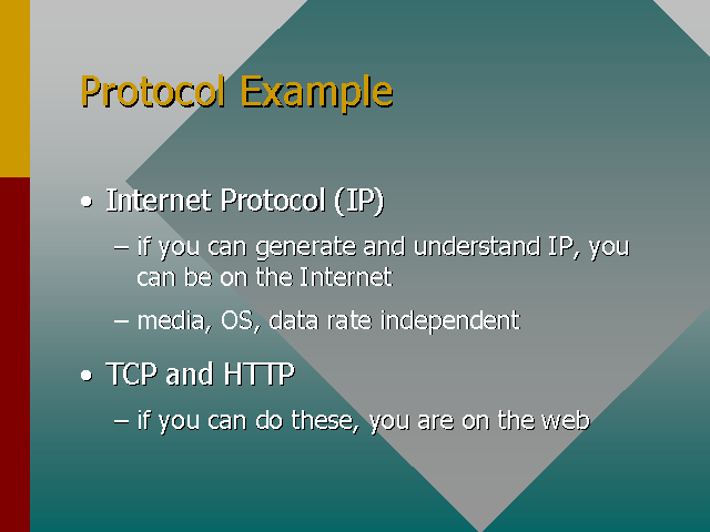 example protocol of